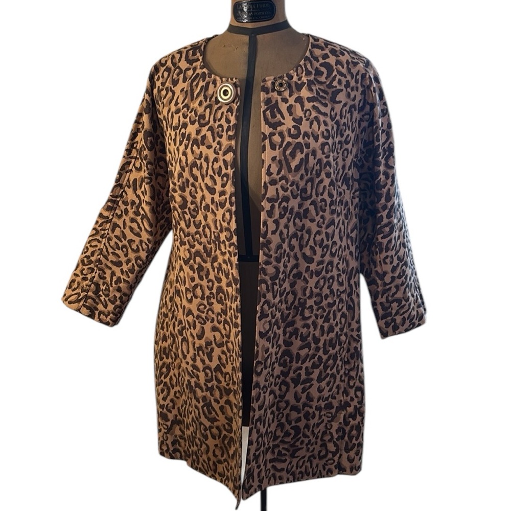 Cheetah print jacket